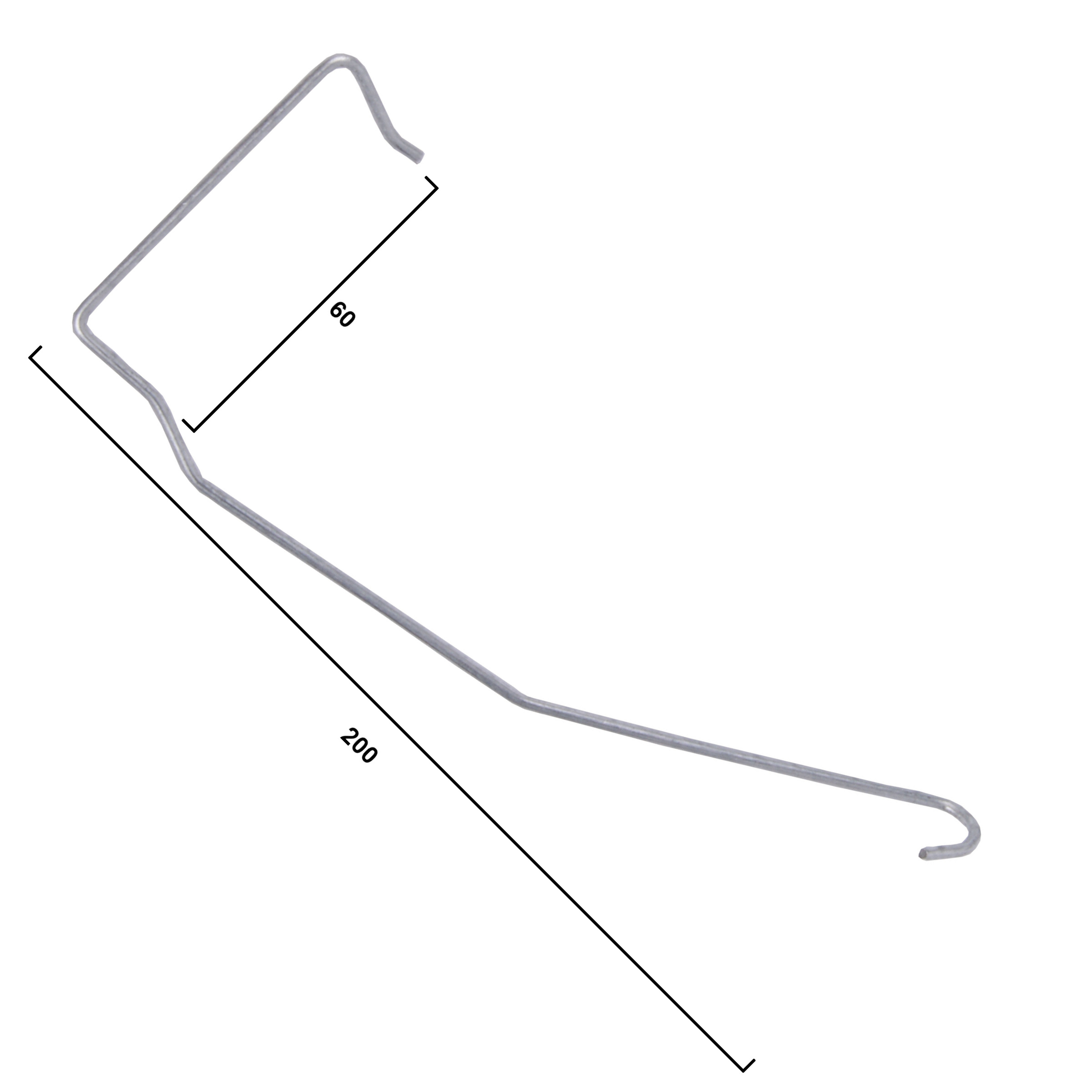 Spinka uniwersalna do dachówek - typ J 2_60_rotated