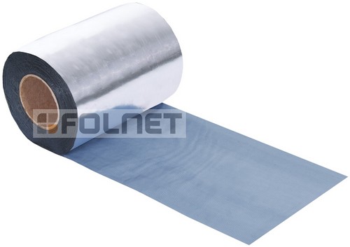 BiTape bitumiczna taśma dekarska 150 mm - kolor aluminium
