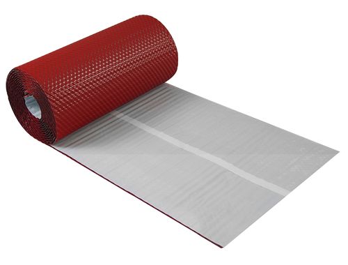 Taśma kominowa aluminiowa 3D - kolor czerwony RAL 3011