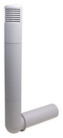 Przewód wentylacyjny Vilpe Ross o średnicy 125 mm - kolor jasny szary RAL 7024 RR 21