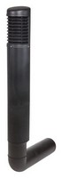 Przewód wentylacyjny Vilpe Ross o średnicy 200 mm - kolor czarny RAL 9005 RR 33