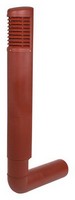 Przewód wentylacyjny Vilpe Ross o średnicy 200 mm - kolor czerwony RAL 3009 RR 28/29