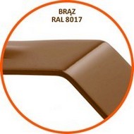 Kolor brązowy RAL 8017