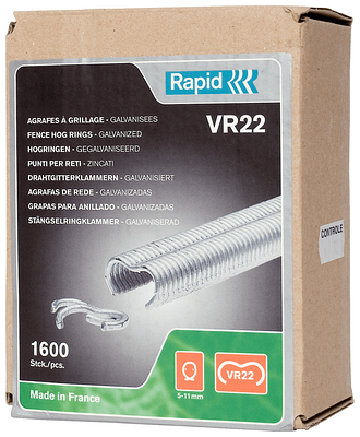 Zszywki ogrodzeniowe Rapid VR22 ocynk