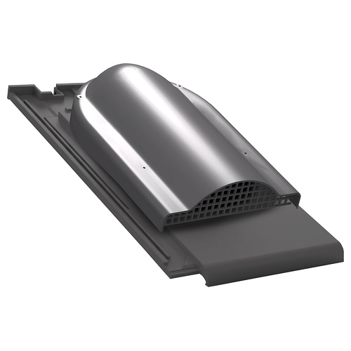 Wywietrznik połaciowy P60 do dachówki ceramicznej Creaton Simpla - kolor grafitowy RAL 7024