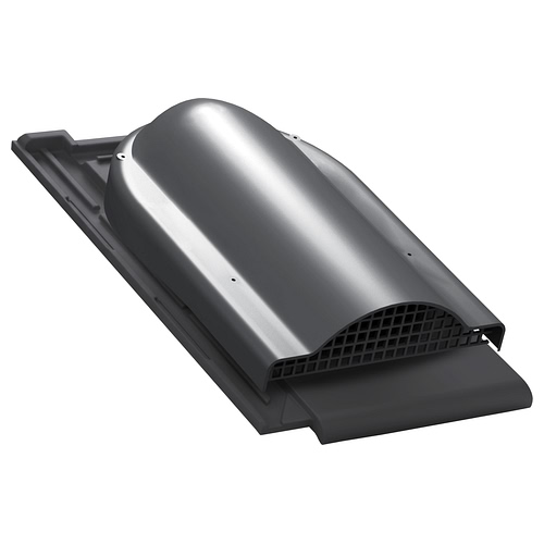 Wywietrznik połaciowy P60 do dachówki ceramicznej Roben Bergamo - kolor antracytowy RAL 7021