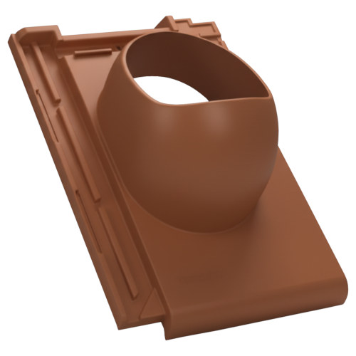 Przejście do dachówki ceramicznej Roben Bergamo