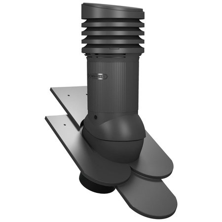 Kominek z odpływem kondensatu Tile Evo do dachówki ceramicznej o średnicy 150mm