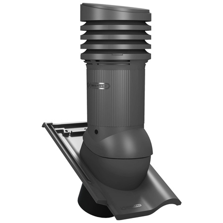 Kominek z odpływem kondensatu Tile Evo do dachówki ceramicznej o średnicy 150 mm