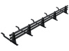 Zestaw ochrony rurowej o długości 200 cm, z 3 rzędami rur, do blachy panelowej o module 380 mm / 35 mm