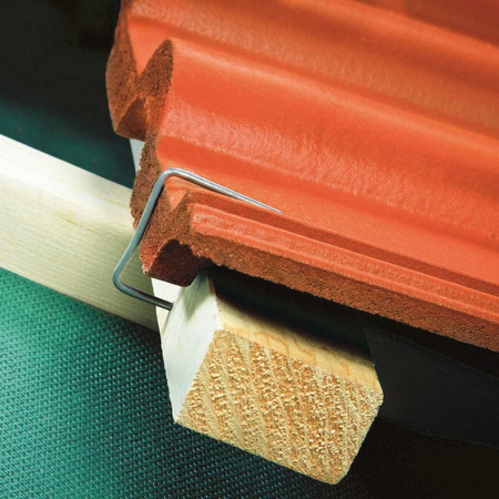 Spinka do dachówek cementowych - typ U "duże"