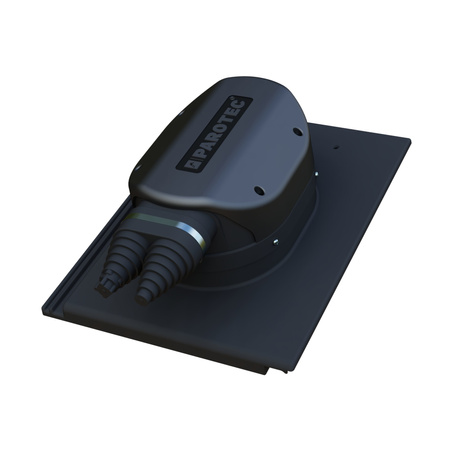 Przejście solarne i fotowoltaiczne Parotec do blachy trapezowej