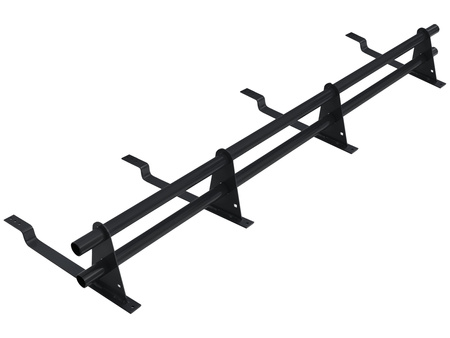 Zestaw ochrony rurowej o długości 200 cm, z 2 rzędami rur, do blachy panelowej o module 380 mm / 35 mm