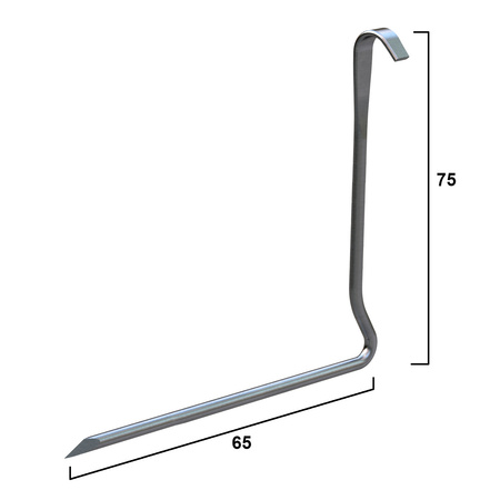 Spinka boczna do dachówek - typ Creaton