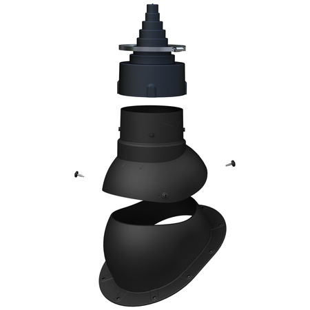 Przejście antenowe Parotec do blachodachówki