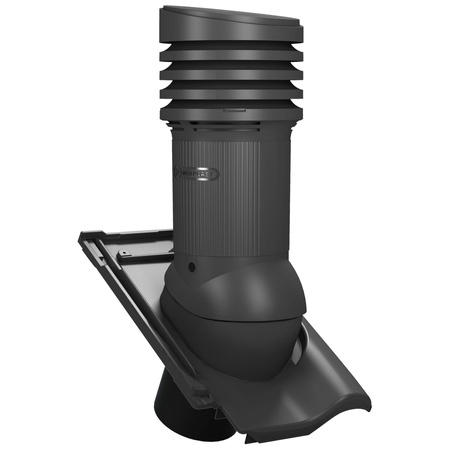 Kominek z odpływem kondensatu Tile Evo do dachówki ceramicznej o średnicy 150 mm