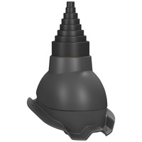 Przejście antenowe do blachy trapezowej