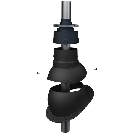Przejście antenowe Parotec do blachodachówki