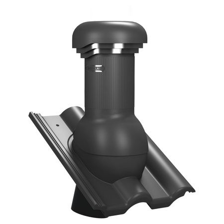 Kominek z odpływem kondensatu Tile Pro do dachówki betonowej o średnicy 150 mm