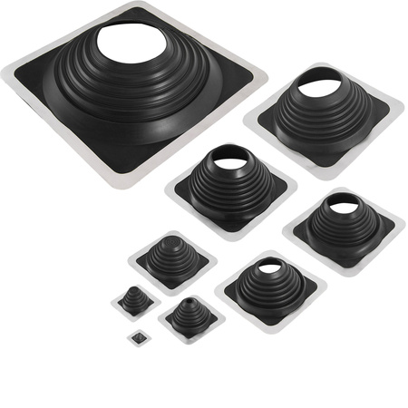 Elastyczne przejście PAROTEC kwadratowe MAXI (304 - 724 mm)