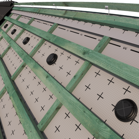 Wywietrznik międzykrokwiowy SPEEDVENT F do membran - szybka wentylacja