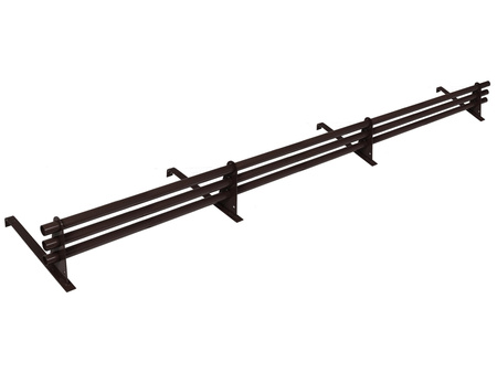 Zestaw ochrony rurowej o długości 150 cm, z 3 rzędami rur, do dachówki karpiówki