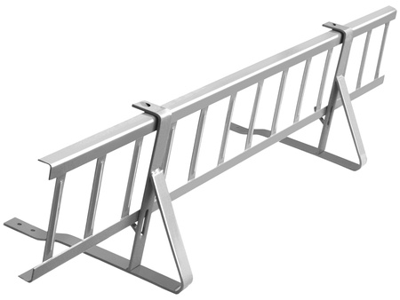 Płotek przeciwśniegowy 150 cm o wysokości 20 cm do dachówek betonowych i ceramicznych