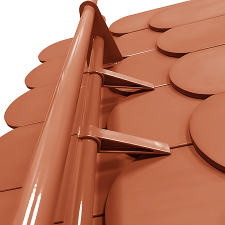 Kolec przeciwśniegowy do rurowej ochrony przeciwśniegowej o średnicy 30 mm