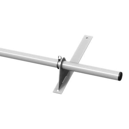 Zestaw ochrony rurowej z 1 rzędem rur do pokryć płaskich