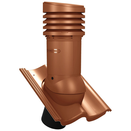 Kominek z odpływem kondensatu Tile Evo do dachówki betonowej o średnicy 150 mm