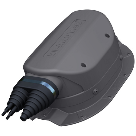 Przejście solarne i fotowoltaiczne Parotec do blachy trapezowej