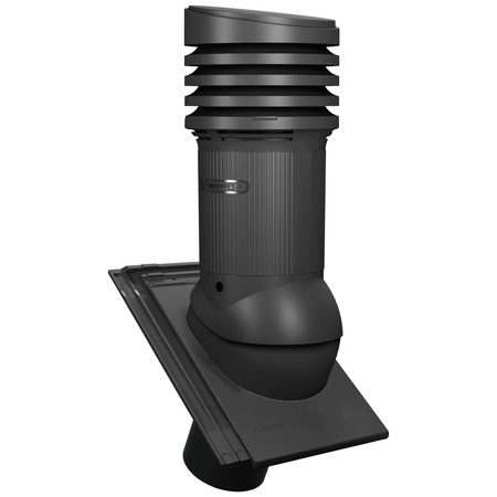 Kominek z odpływem kondensatu Tile Evo do dachówki ceramicznej o średnicy 150 mm