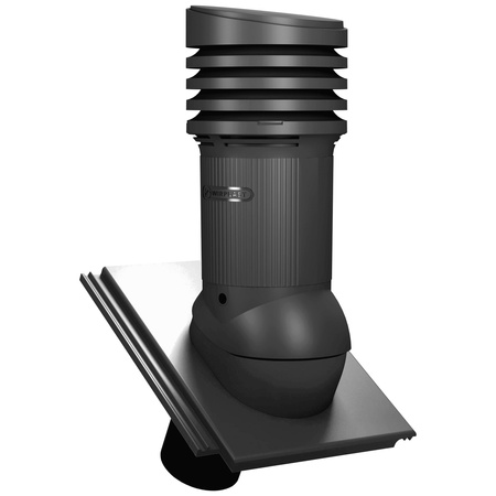 Kominek z odpływem kondensatu Tile Evo do dachówki betonowej o średnicy 150 mm