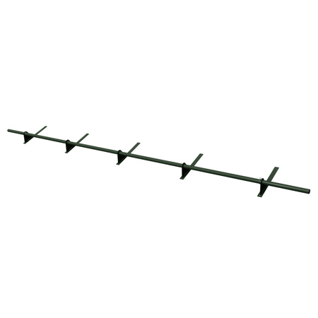 Zestaw ochrony rurowej z 1 rzędem rur do pokryć płaskich