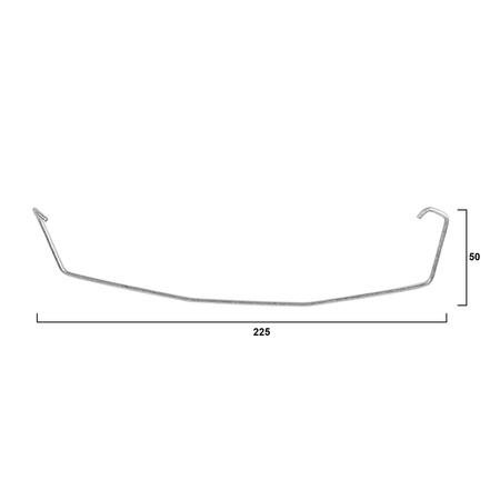 Spinka do dachówek betonowych i ceramicznych - typ J416