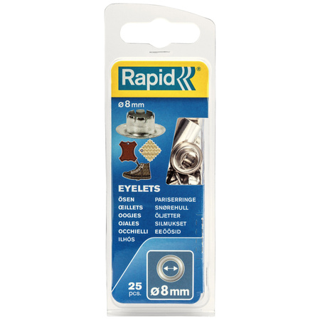 Oczka Rapid z narzędziem - 25 sztuk