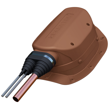 Przejście solarne i fotowoltaiczne Parotec do blachodachówki