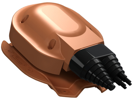 Przejście solarne i fotowoltaiczne Parotec do blachy trapezowej