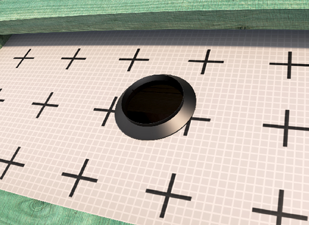 Wywietrznik międzykrokwiowy SPEEDVENT F do membran - szybka wentylacja