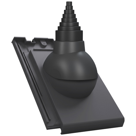 Przejście antenowe Parotec do dachówki ceramicznej