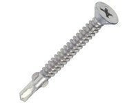 Wkręt samowiercący do mocowania elementów drewnianych do podłoża stalowego
