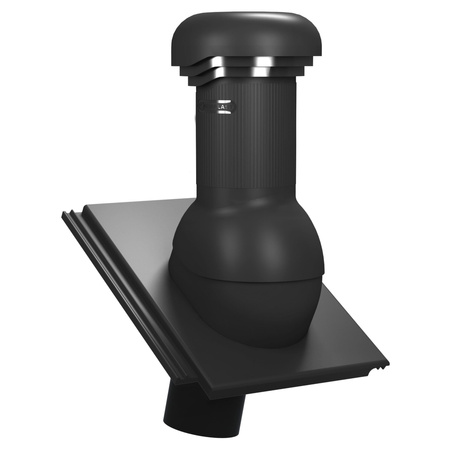 Kominek z odpływem kondensatu Tile Pro do dachówki betonowej o średnicy 150 mm