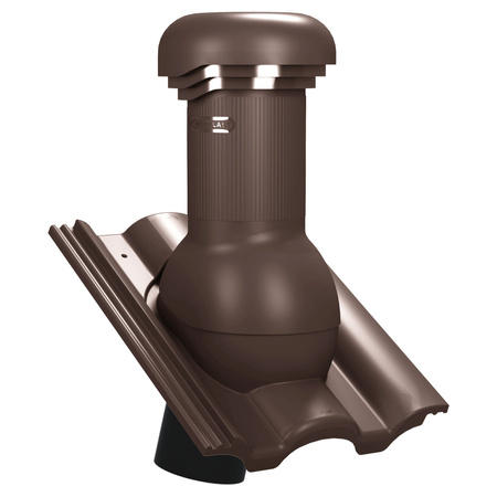 Kominek z odpływem kondensatu Tile Pro do dachówki betonowej o średnicy 150 mm