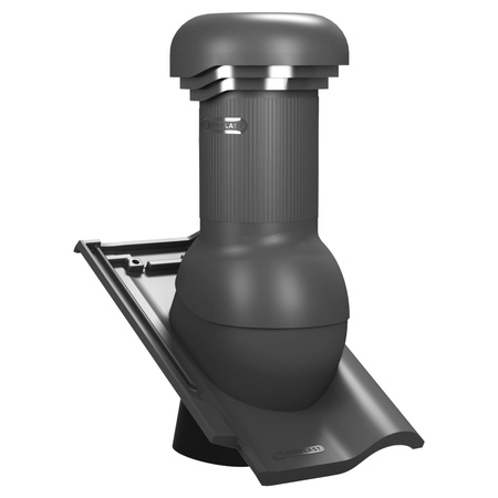 Kominek z odpływem kondensatu Tile Pro do dachówki ceramicznej o średnicy 150 mm