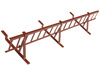 Zestaw płotka przeciwśniegowego o długości 150 cm i wysokości 20 cm, do blachy panelowej o module 380 mm / 35 mm