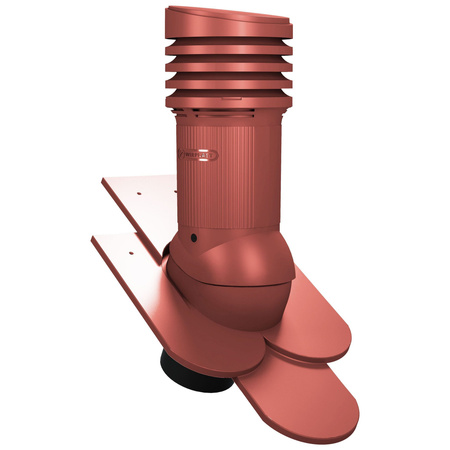 Kominek z odpływem kondensatu Tile Evo do dachówki ceramicznej o średnicy 150 mm