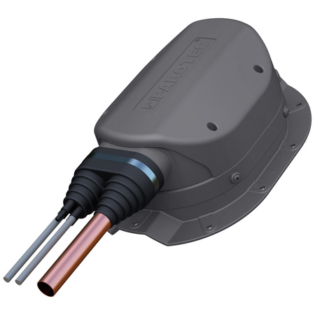 Przejście solarne i fotowoltaiczne Parotec do blachy trapezowej