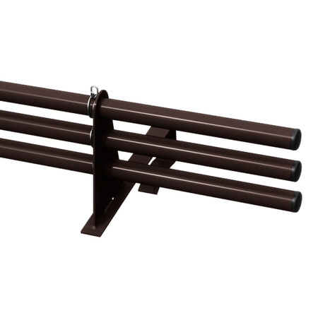 Zestaw ochrony rurowej z 3 rzędami rur do dachówek betonowych i ceramicznych