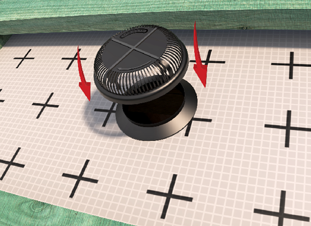 Wywietrznik międzykrokwiowy SPEEDVENT F do membran - szybka wentylacja