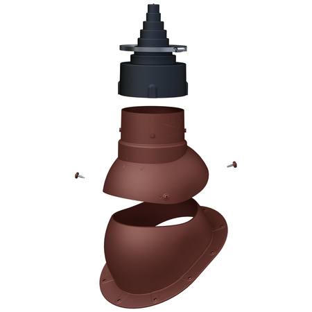 Przejście antenowe Parotec do blachodachówki